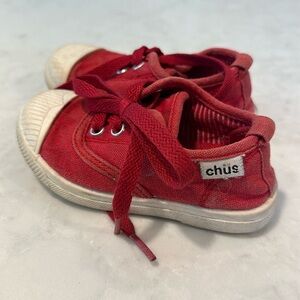 Kids Chus red shoes